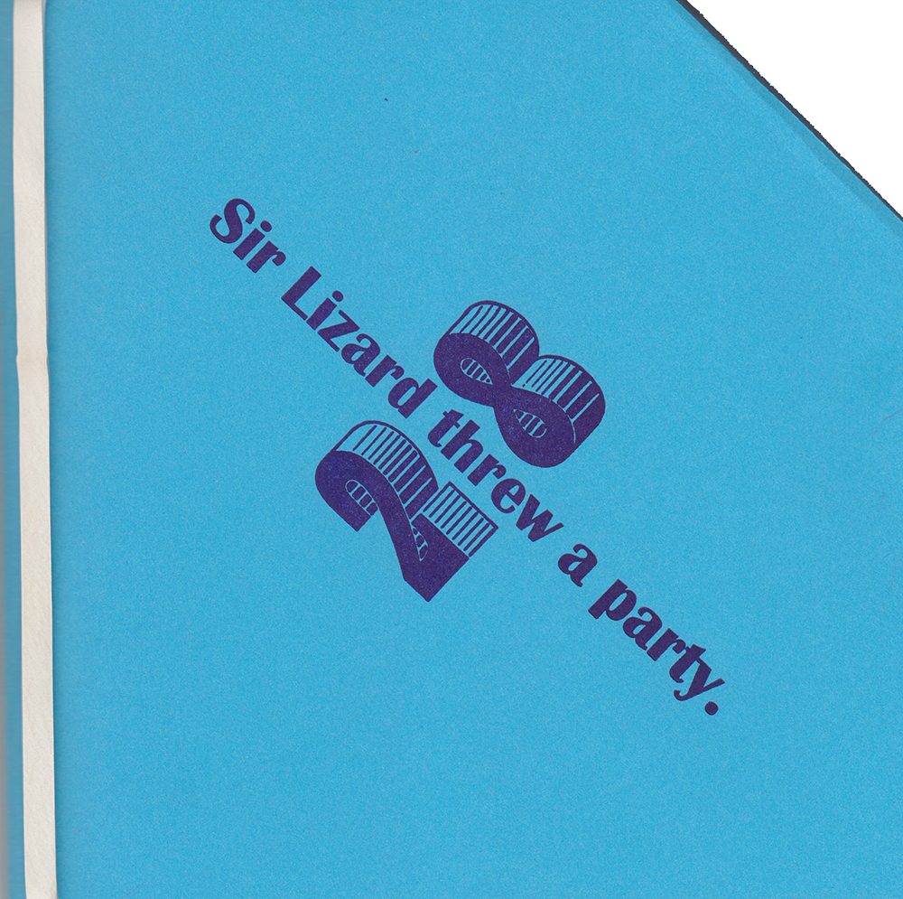 Sir Lizard threw a party